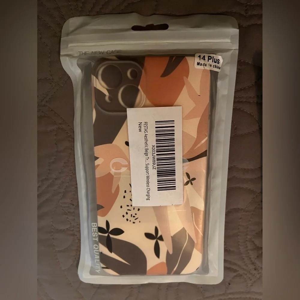 APPLE iPhone, 14 plus case wireless charging capability NEW